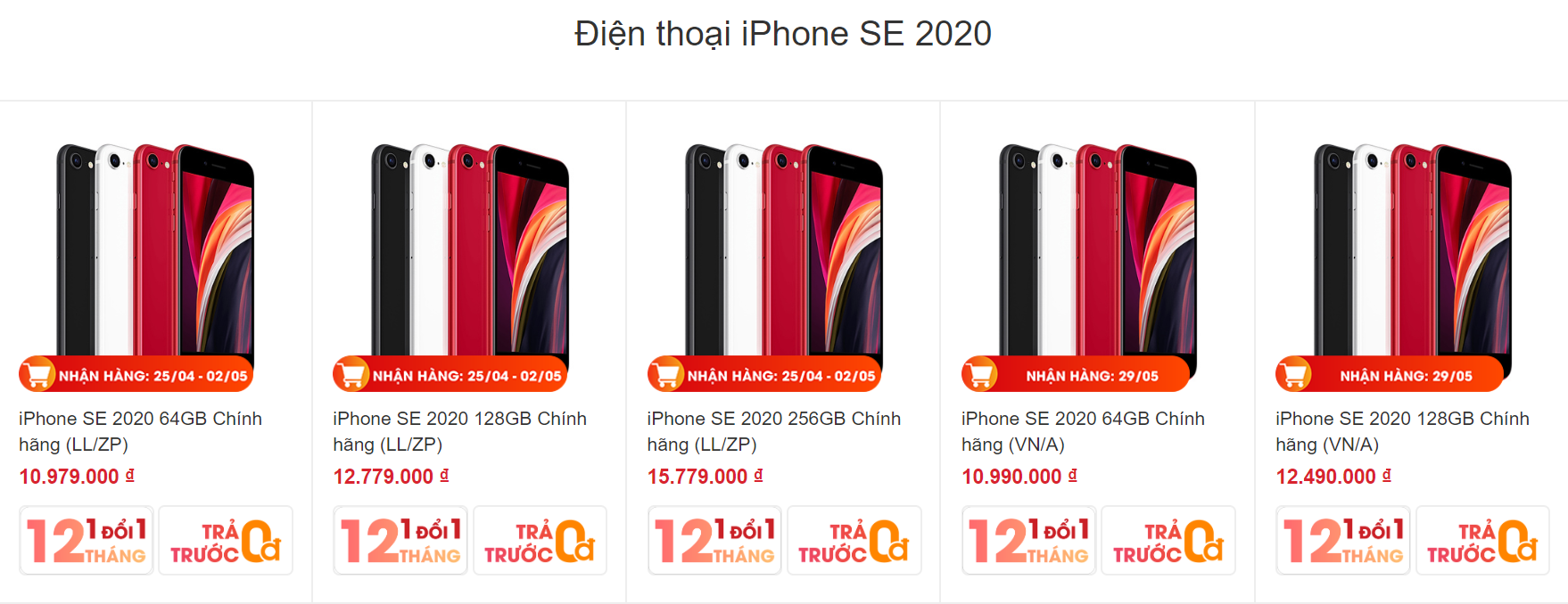 iPhone SE 2020 được đặt trước tại Việt Nam với giá chỉ hơn 10 triệu đồng - Ảnh 2.