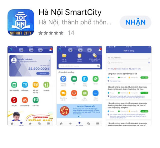 Ứng dụng Hà Nội Smartcity có gần 700.000 lượt tải - Ảnh 1.
