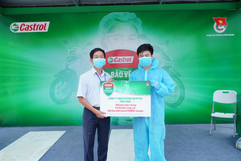 Ấm lòng với hoạt động hỗ trợ tuyến đầu chống dịch của Castrol - Ảnh 4.