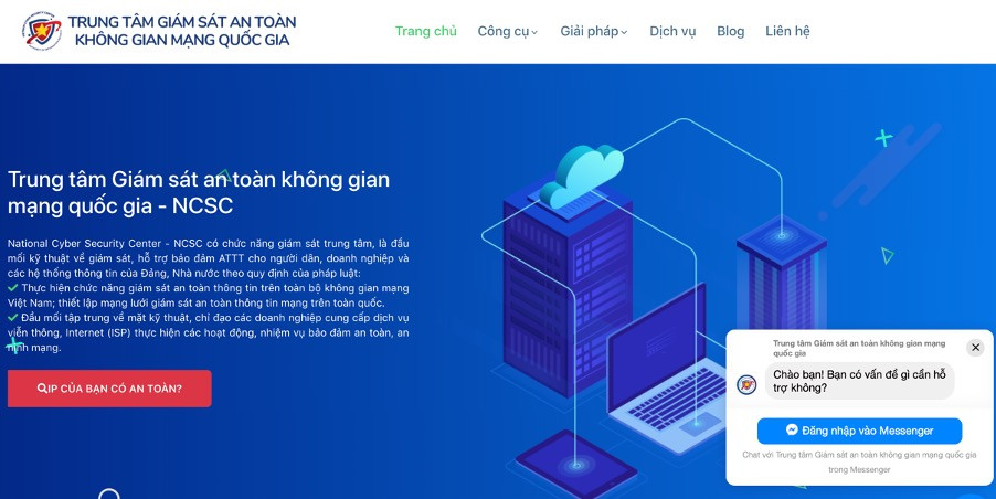 Website khonggianmang.vn, địa chỉ tin cậy đảm bảo ATTT - Ảnh 1.