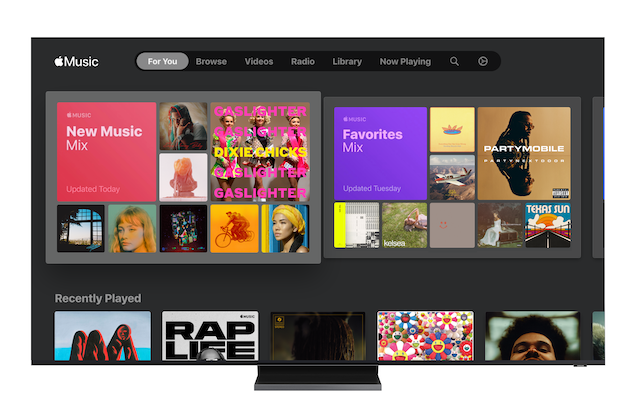 Apple Music được tích hợp trên Smart TV của Samsung - Ảnh 1.