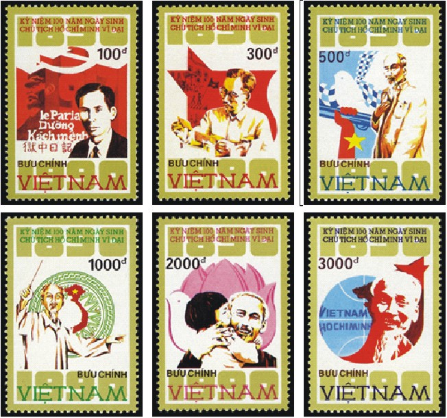 Phát hành đặc biệt bộ tem kỷ niệm 130 năm sinh Chủ tịch Hồ Chí Minh - Ảnh 2.