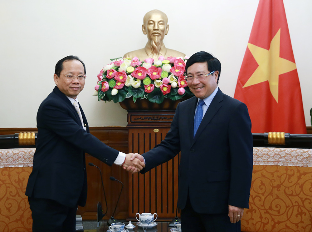 Việt Nam coi trọng và ưu tiên hợp tác với Campuchia trên tất cả các lĩnh vực - Ảnh 1.