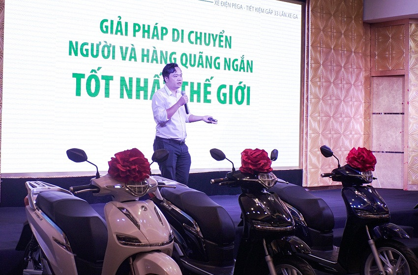Ra mắt dòng xe máy điện mới mang thương hiệu Việt - Ảnh 1.