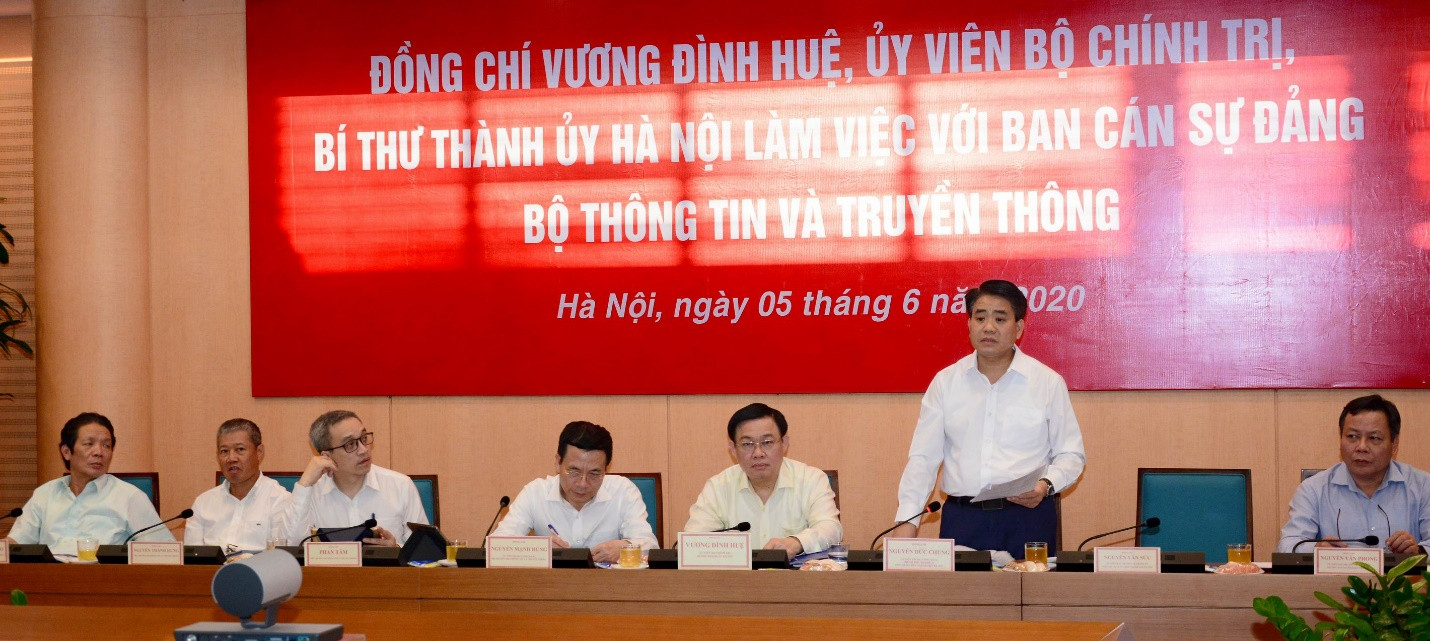 Thành ủy Hà Nội hợp tác toàn diện với Bộ TTTT thúc đẩy chuyển đổi số - Ảnh 4.