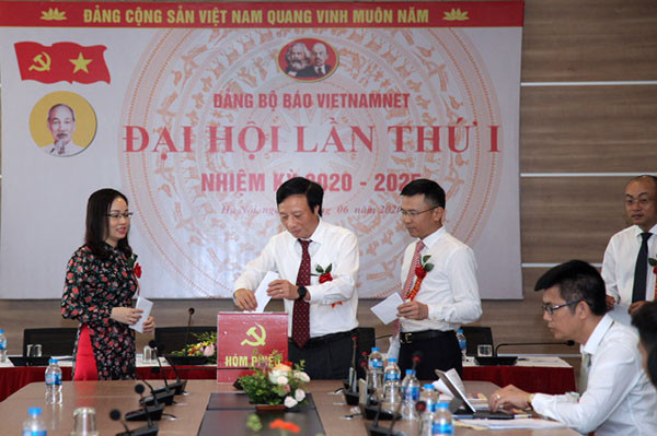 Đại hội Đảng bộ Báo VietNamNet lần thứ I nhiệm kỳ 2020-2025 - Ảnh 3.