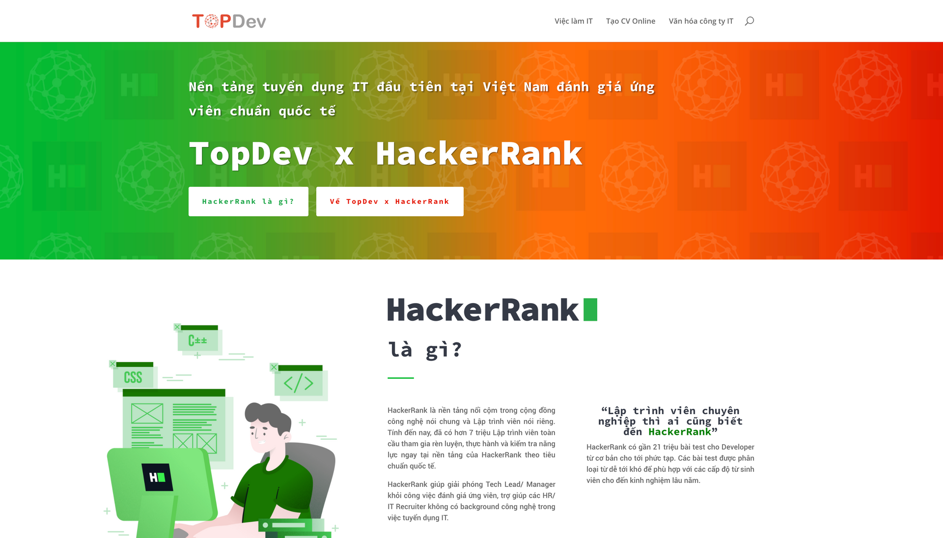 TopDev & HackerRank, bộ đôi hợp nhất nhân sức mạnh kênh tuyển dụng IT - Ảnh 4.