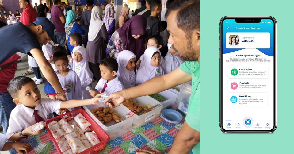 Ví điện tử đầu tiên cho học sinh tại Malaysia - Ảnh 1.