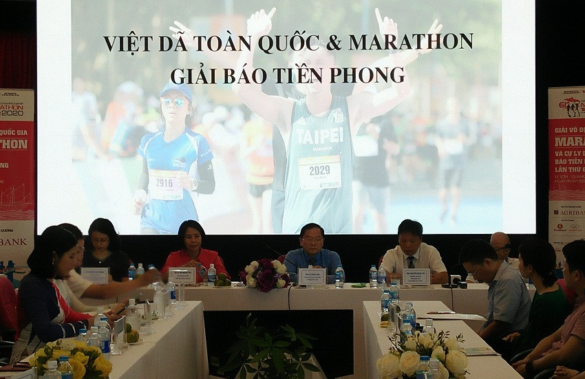 Báo Tiền Phong phát động Giải Vô địch quốc gia Marathon 2020 - Ảnh 1.