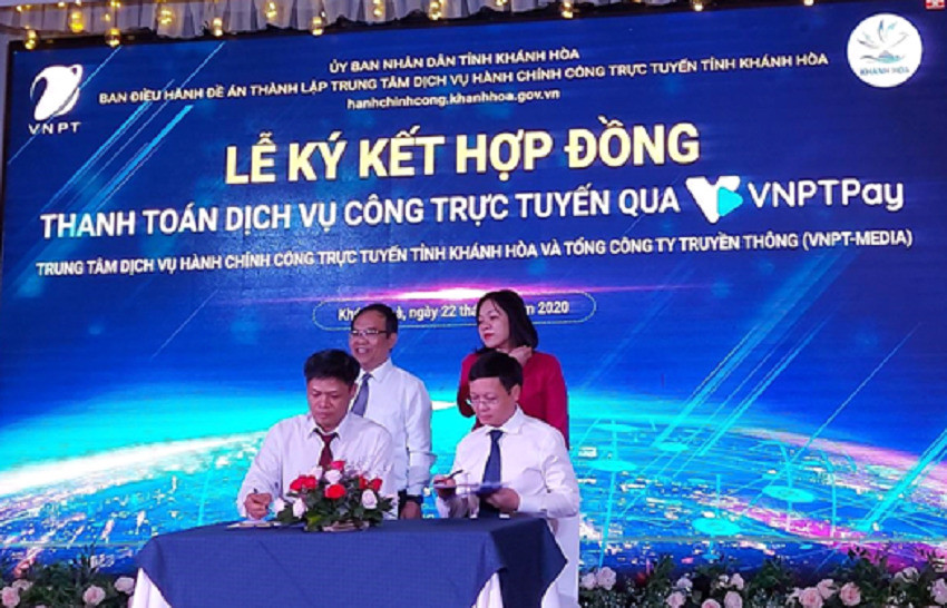 Khánh Hòa tích hợp VNPT Pay cho các dịch vụ hành chính công - Ảnh 1.