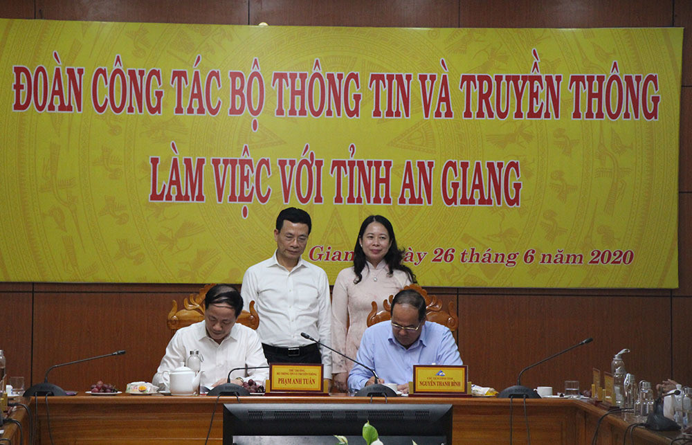 Bộ TT&TT sẽ giúp An Giang sớm ban hành chiến lược chuyển đổi số - Ảnh 7.