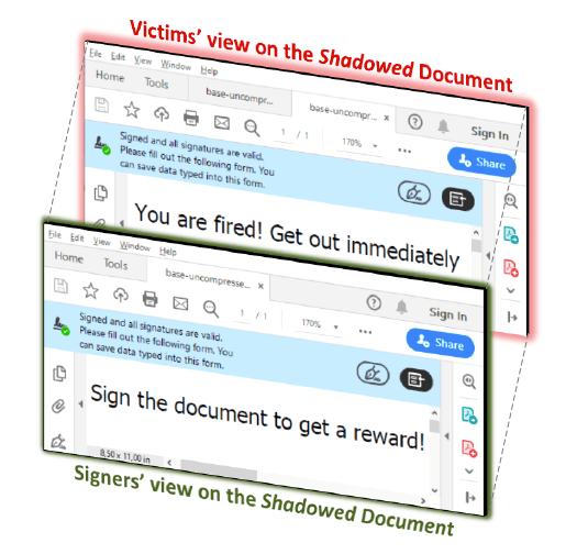 Tấn công Shadow làm thay đổi nội dung tệp PDF ký số - Ảnh 1.