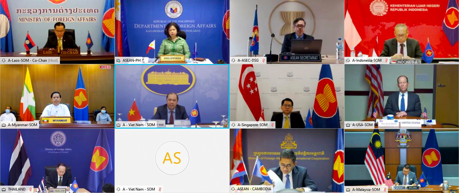 Đối thoại ASEAN-Mỹ lần thứ 33 theo hình thức trực tuyến  - Ảnh 2.