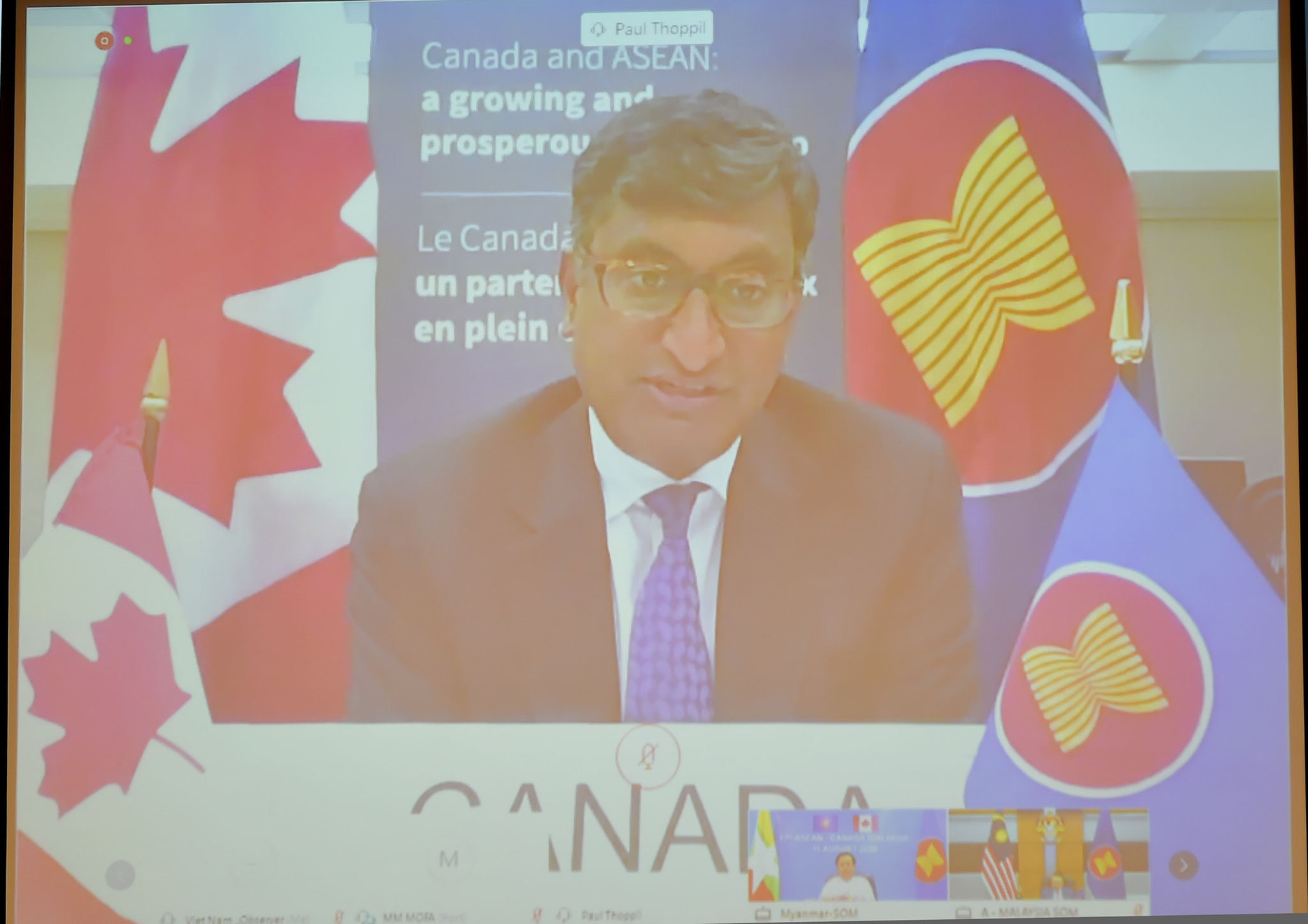 Đối thoại ASEAN-Canada lần thứ 17 theo hình thức trực tuyến - Ảnh 2.