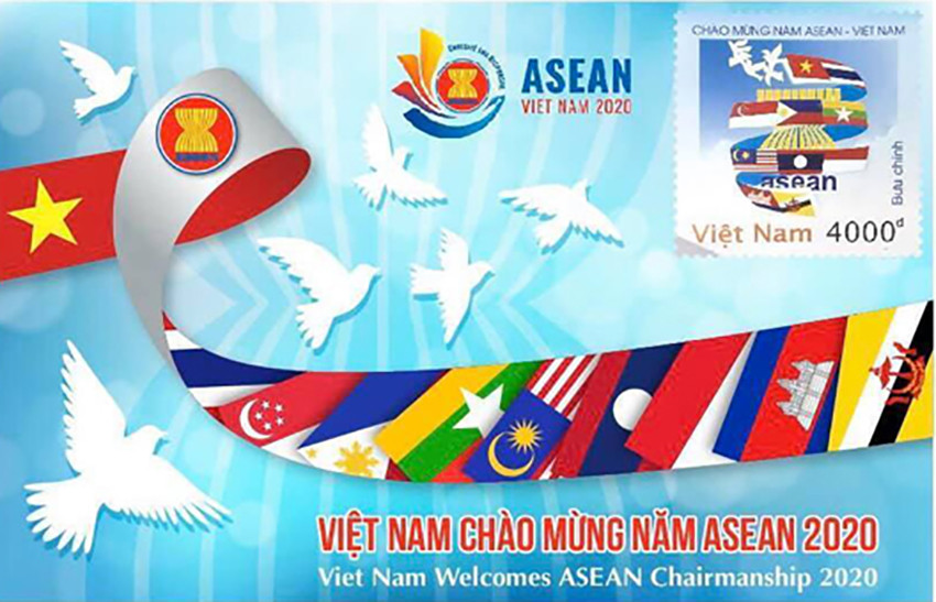 Việt Nam phát hành tem chào mừng Năm ASEAN 2020 - Ảnh 2.