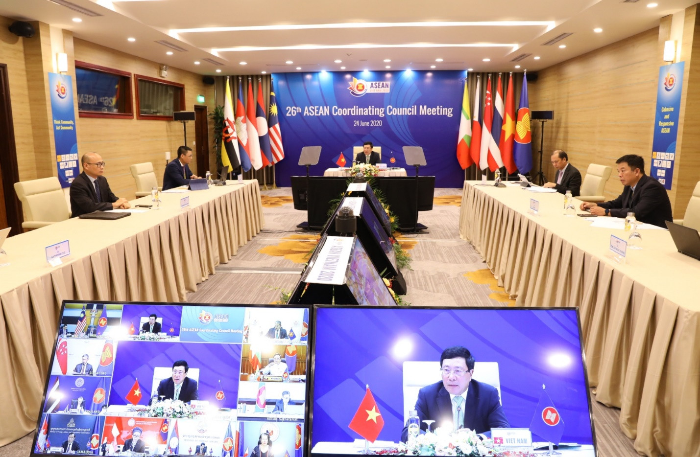 ASEAN nỗ lực thực hiện “nhiệm vụ kép” - Ảnh 1.