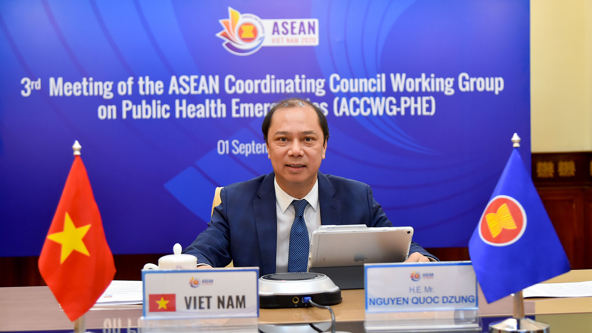 Hội đồng điều phối ASEAN về ứng phó các tình huống y tế công cộng khẩn cấp tổ chức Cuộc họp lần thứ 3 - Ảnh 2.
