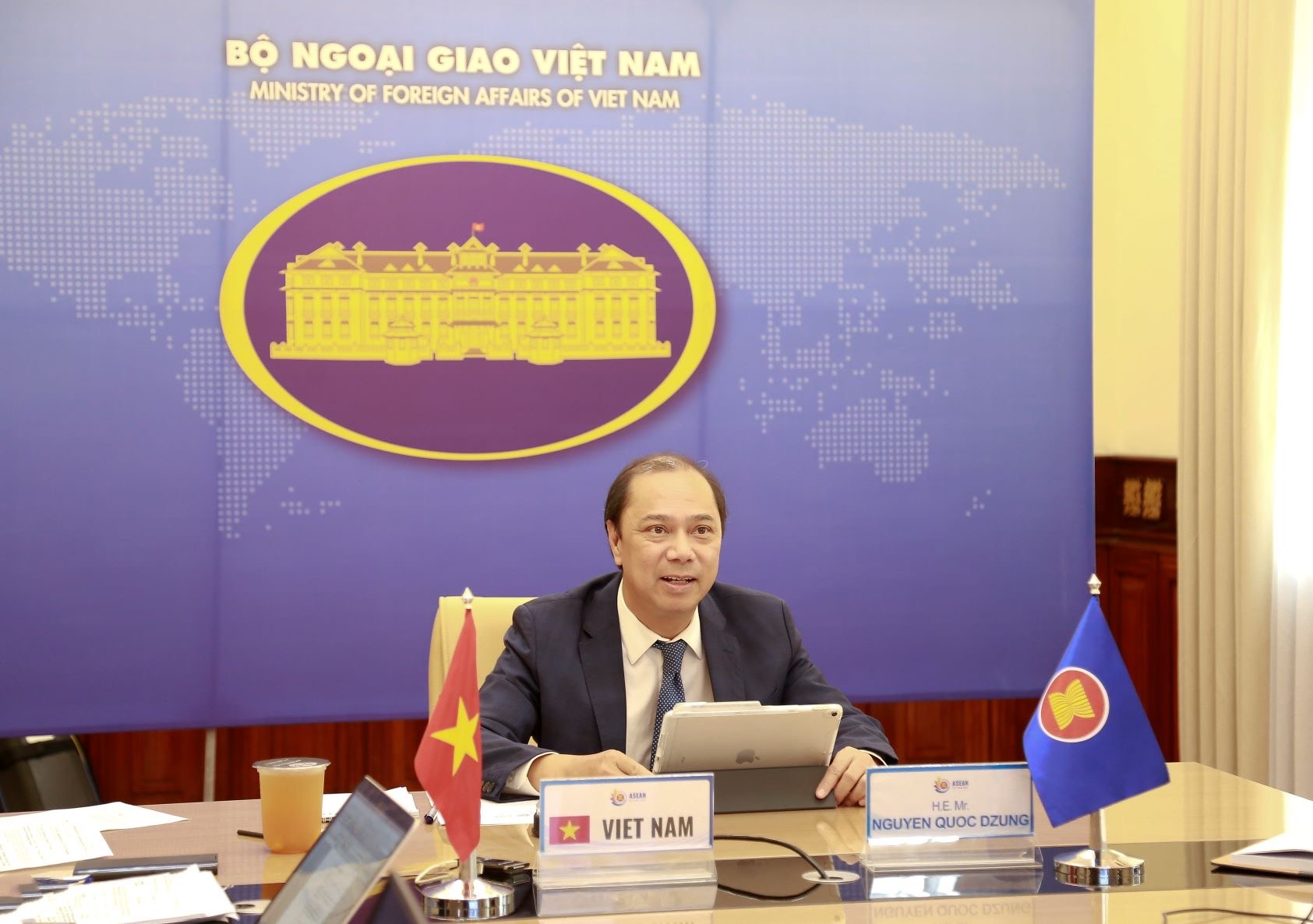 Hội nghị SOM ASEAN đặc biệt về Quan hệ đối ngoại ASEAN - Ảnh 1.