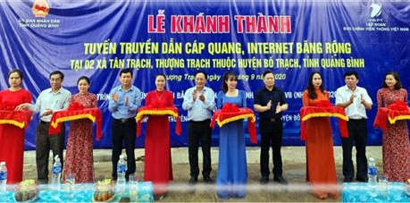 Đưa Internet và 3G đến 2 xã vùng sâu vùng xa cuối cùng của Quảng Bình - Ảnh 1.