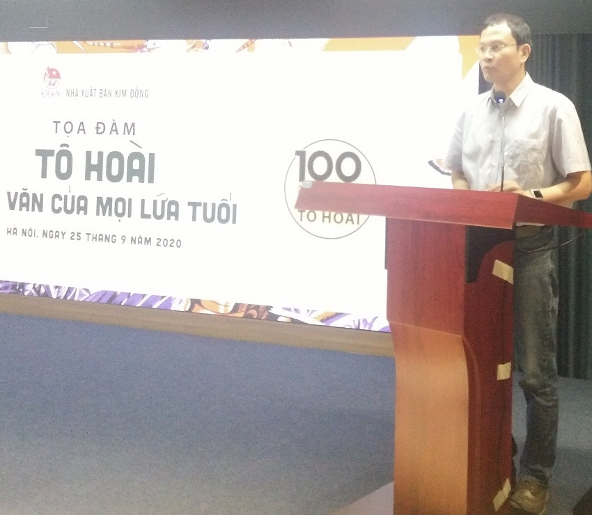 NXB Kim Đồng tổ chức nhiều hoạt động kỷ niệm 100 năm ngày sinh Tô Hoài - Ảnh 1.