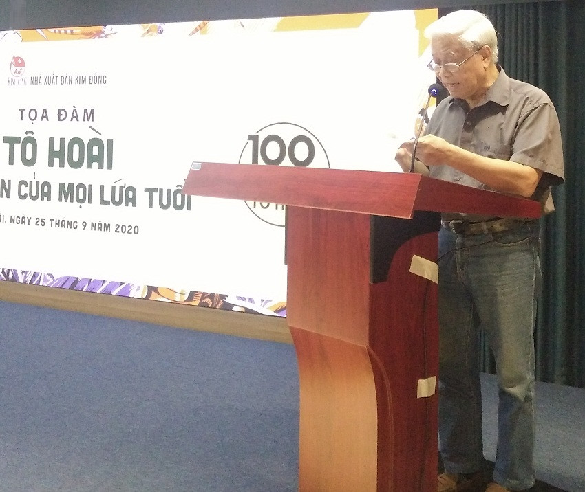 NXB Kim Đồng tổ chức nhiều hoạt động kỷ niệm 100 năm ngày sinh Tô Hoài - Ảnh 2.