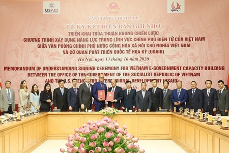 Việt Nam - Hoa Kỳ hợp tác trong xây dựng Chính phủ điện tử - Ảnh 1.