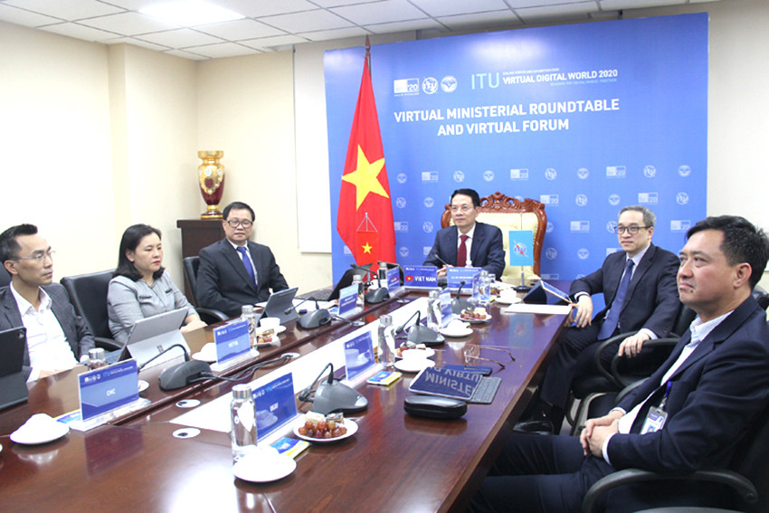 Bộ trưởng Nguyễn Mạnh Hùng: Viễn thông, CNTT, công nghệ số cần trở thành một ngành công nghiệp để các quốc gia tăng tốc chuyển đổi số - Ảnh 2.