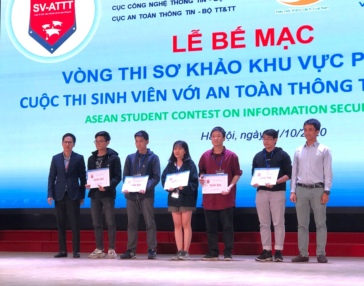 10 đội của Việt Nam vào chung khảo cuộc thi sinh viên với ATTT ASEAN năm 2020 - Ảnh 5.