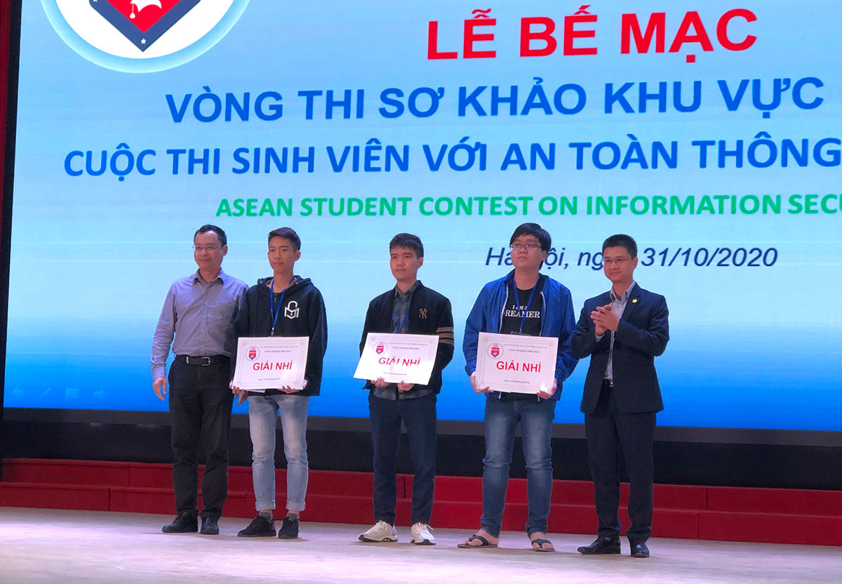10 đội của Việt Nam vào chung khảo cuộc thi sinh viên với ATTT ASEAN năm 2020 - Ảnh 4.
