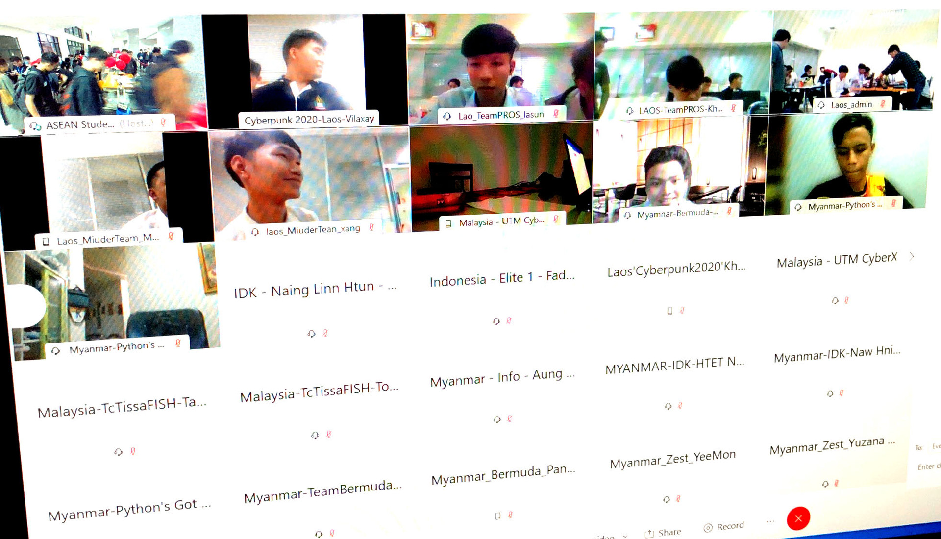 Chùm ảnh Vòng sơ khảo sôi nổi của cuộc thi sinh viên với ATTT ASEAN 2020 - Ảnh 11.