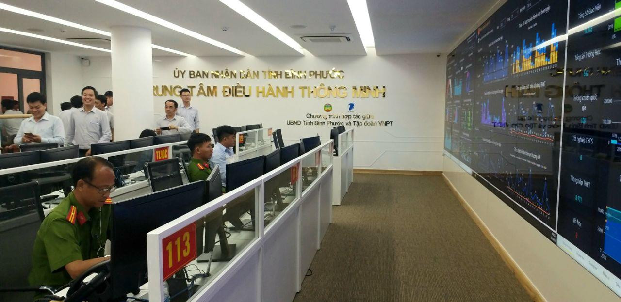Trung tâm điều hành thông minh Bình Phước: Giải pháp mang đậm dấu ấn “make in Vietnam