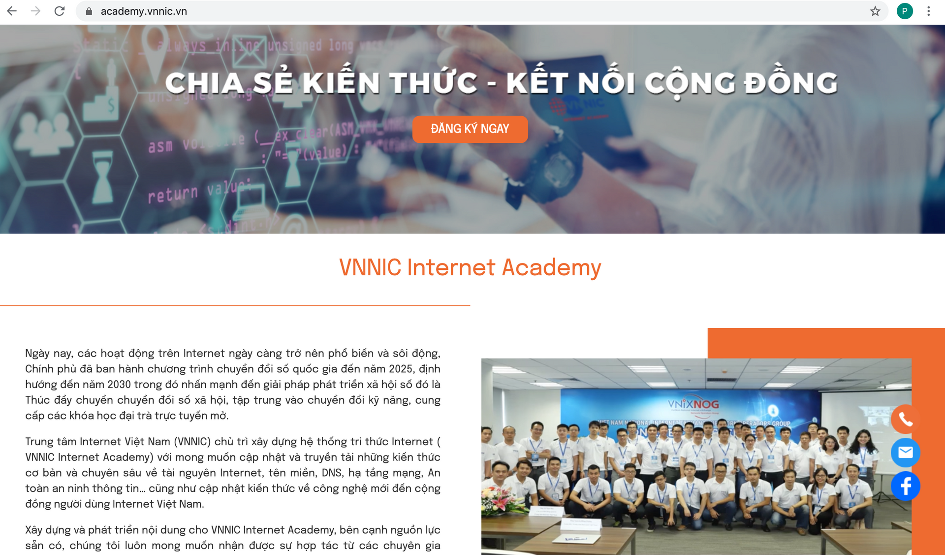 VNNIC Internet Academy: nguồn học liệu mở cho cộng đồng  - Ảnh 1.