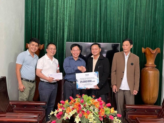 SAM Tuyền Lâm Golf & Resort trao tặng hơn 200 triệu ủng hộ đồng bào miền Trung - Ảnh 6.