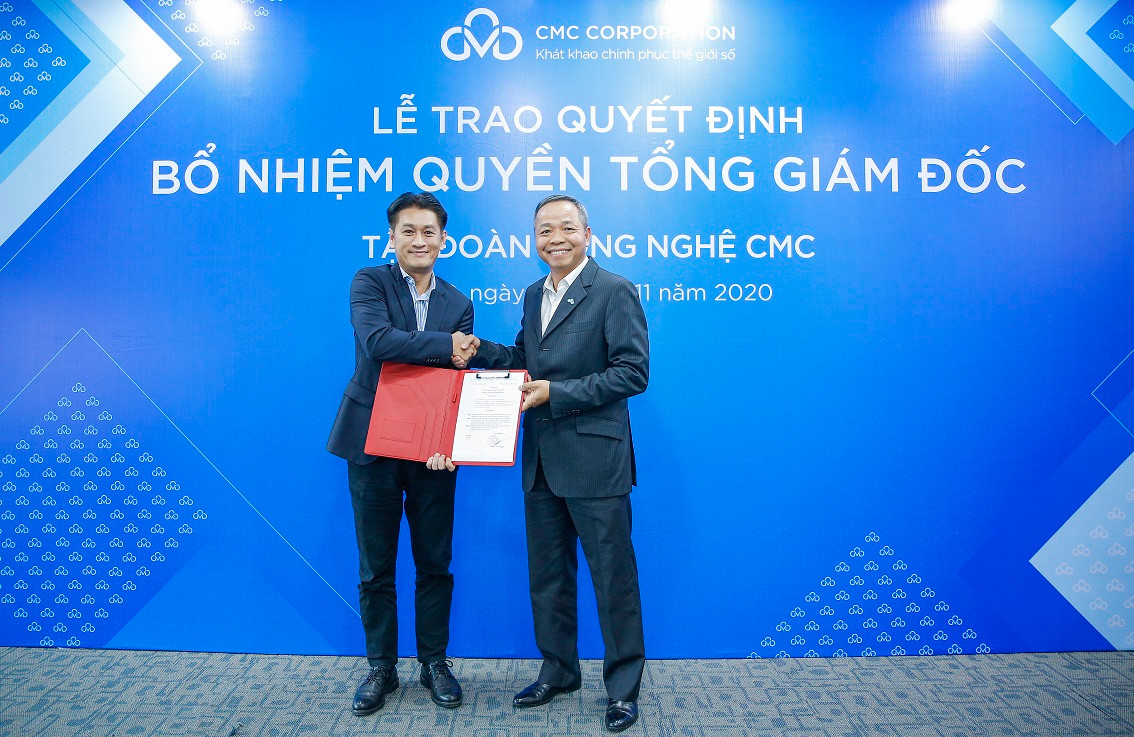 Ông Hồ Thanh Tùng đảm nhiệm Quyền Tổng giám đốc Tập đoàn công nghệ CMC - Ảnh 1.