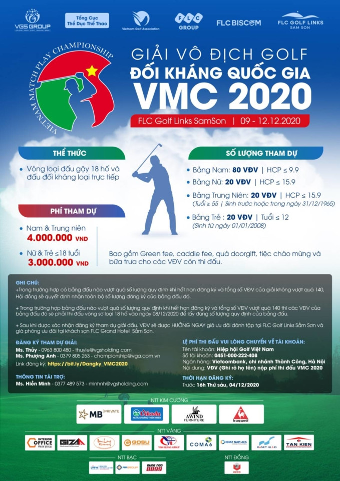 VMC 2020: Bước tiến thúc đẩy phong trào golf trẻ - Ảnh 1.