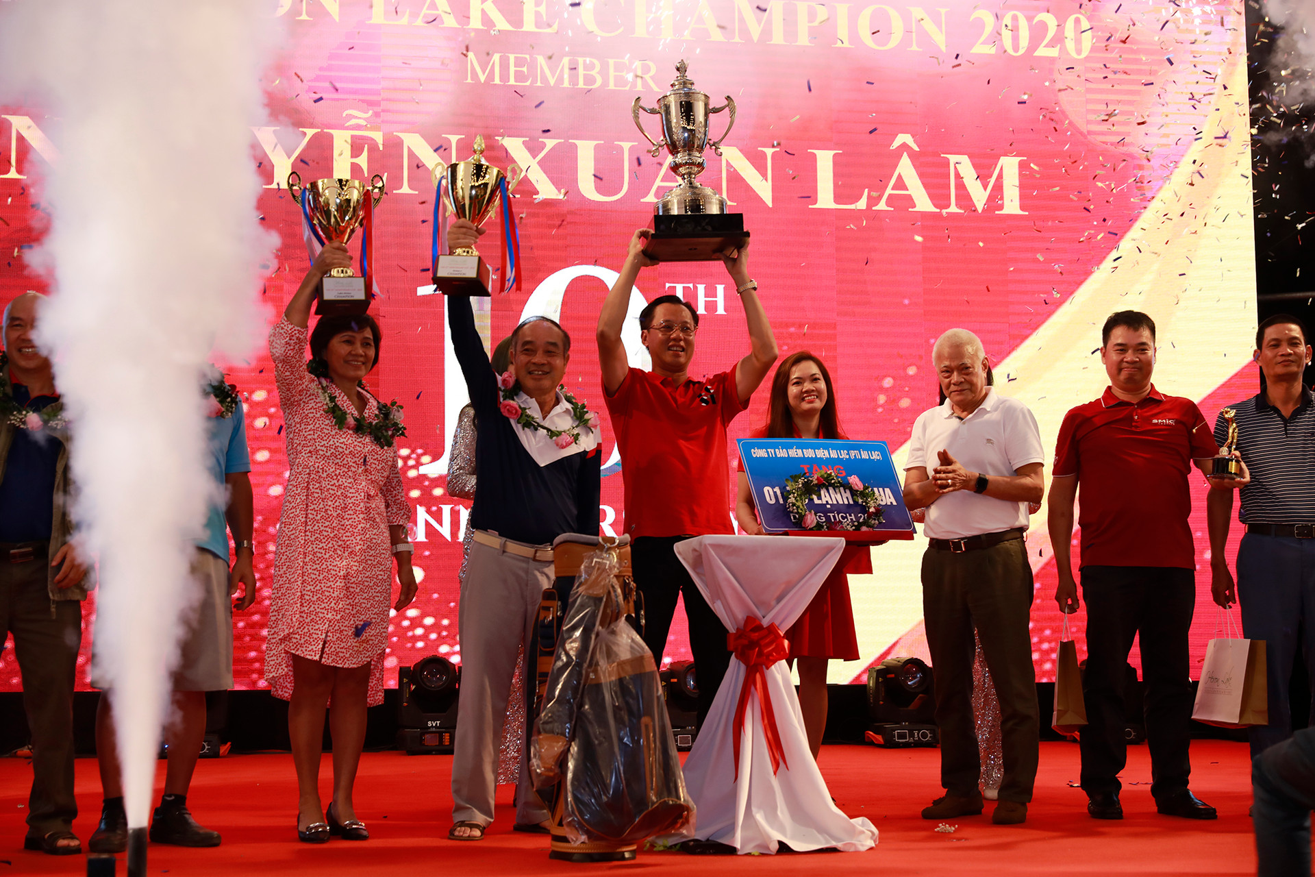 Golfer Nguyễn Xuân Lâm vô địch giải đấu kỷ niệm 10 năm sân golf Heron Lake - Ảnh 2.