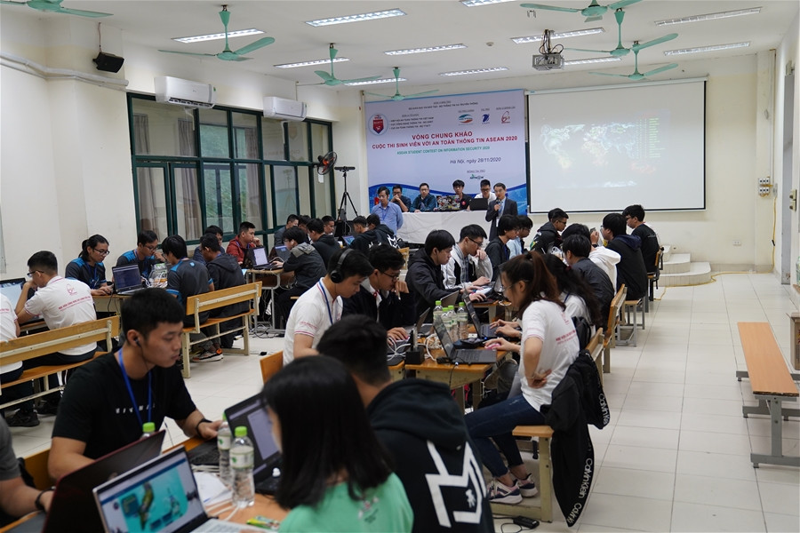 ĐH Quốc gia TP. HCM đạt quán quân cuộc thi sinh viên với ATTT ASEAN 2020 - Ảnh 5.