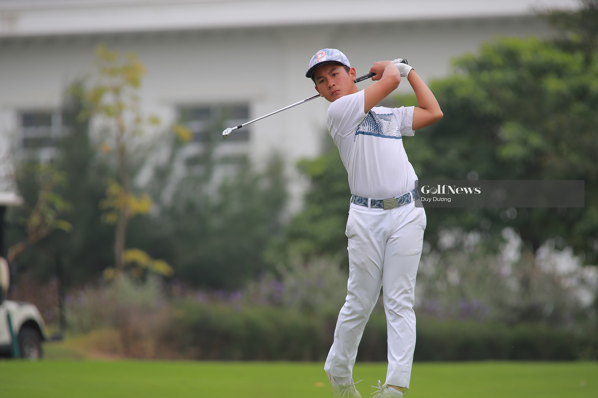 FLC Vietnam Masters 2020 presented by Bamboo Airways: Đoàn Uy là golfer duy nhất có điểm âm vòng 2 - Ảnh 1.