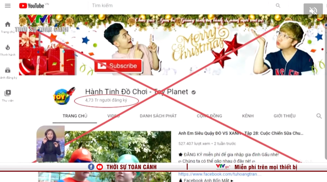 4 kênh YouTube có nội dung nhảm nhí của Việt Nam bị Google tắt chức năng kiếm tiền - Ảnh 1.