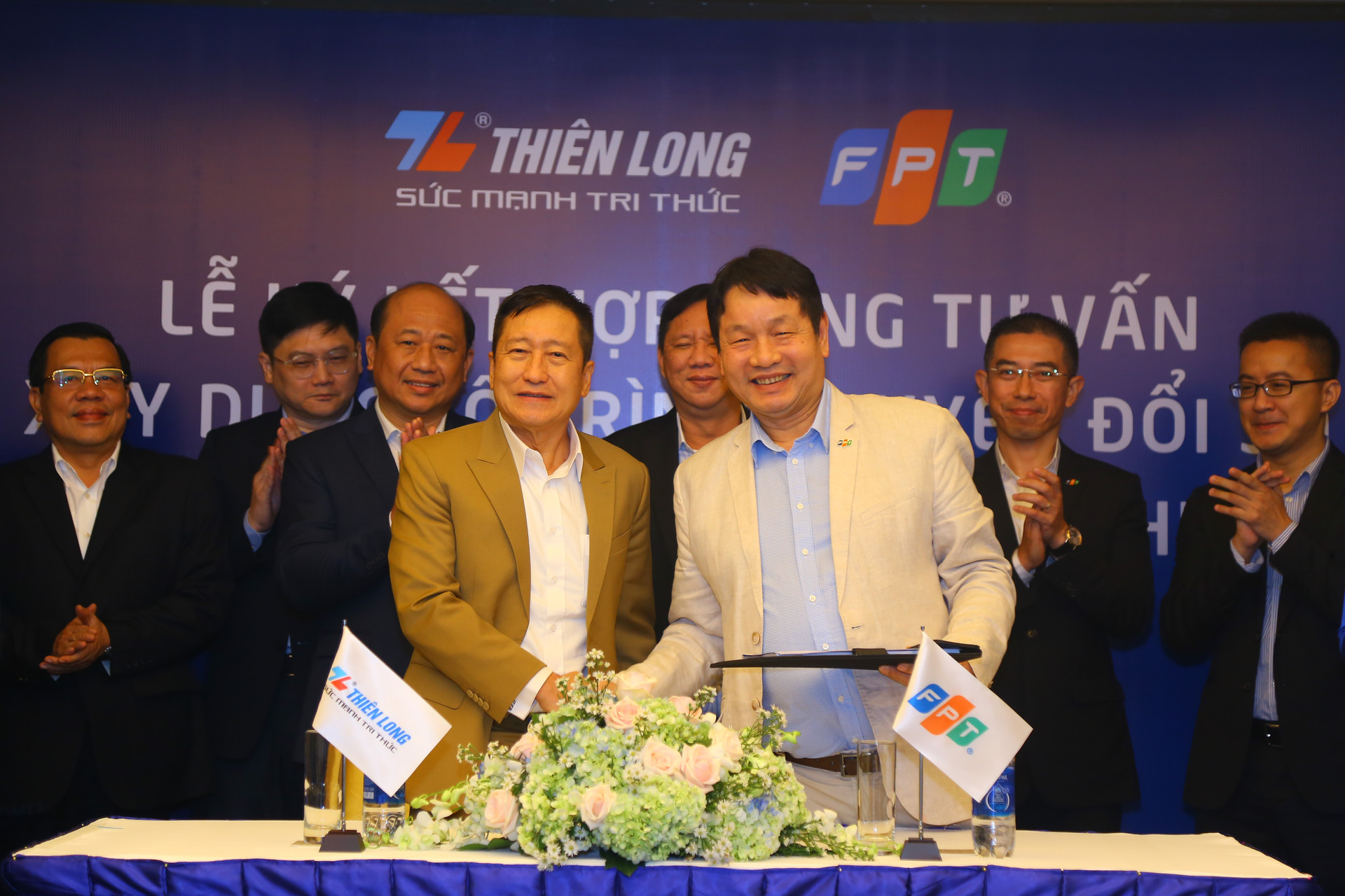 FPT và Thiên Long ký kết hợp đồng tư vấn chuyển đổi số toàn diện - Ảnh 1.