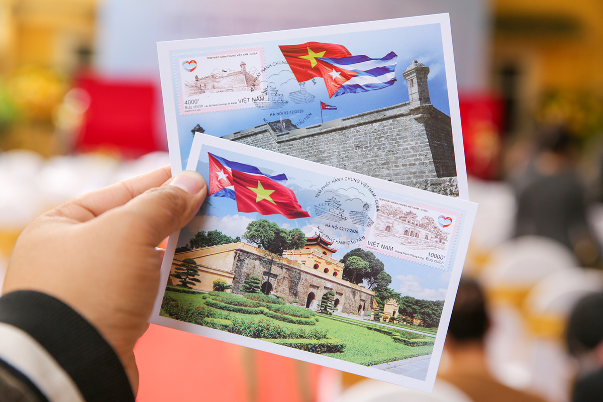 Việt Nam - Cu Ba phát hành tem chung về di sản UNESCO - Ảnh 2.