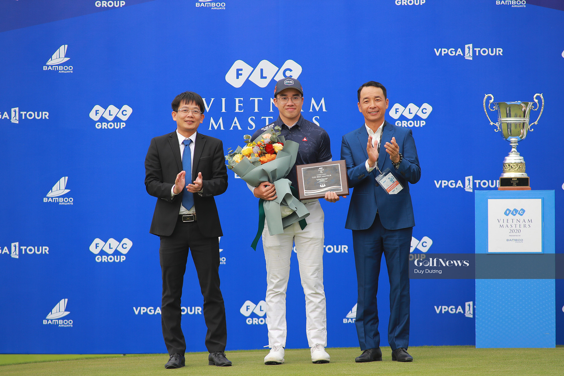 FLC Vietnam Masters 2020: Võ Gia Thống xứng đáng với danh hiệu golfer nghiệp dư xuất sắc nhất. - Ảnh 2.