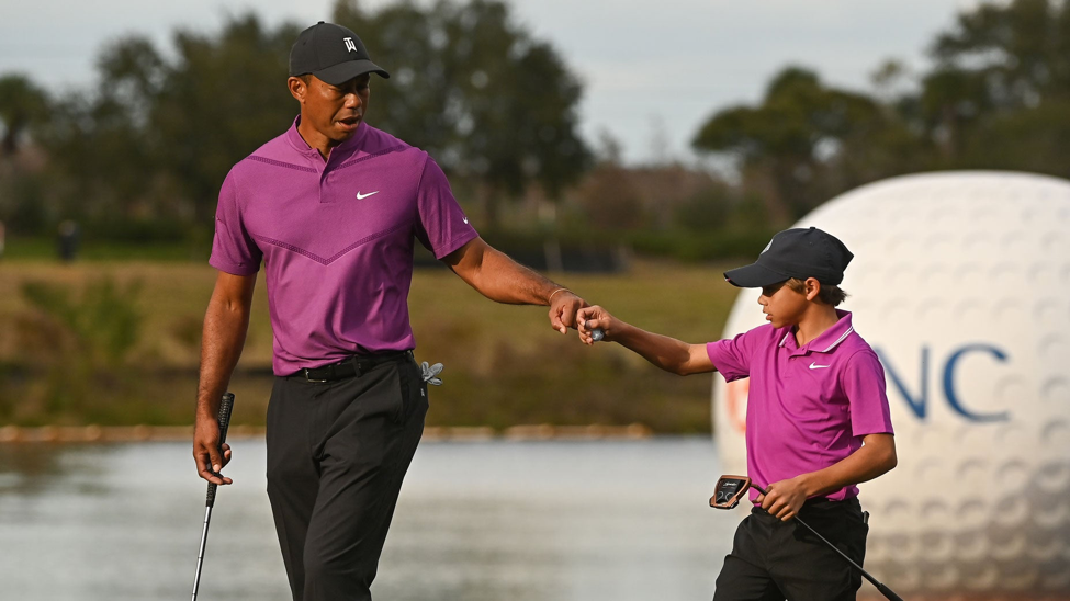 Con trai Tiger Woods gây ấn tượng tại PNC Championship 2020 - Ảnh 1.