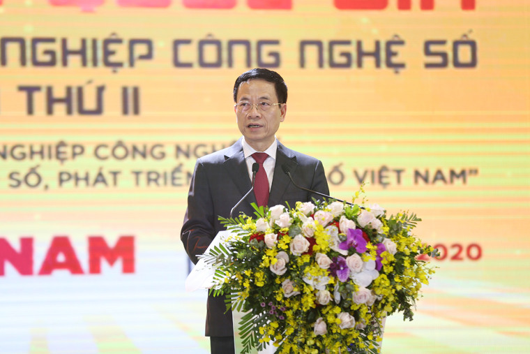 Toàn văn phát biểu của Bộ trưởng Nguyễn Mạnh Hùng tại Diễn đàn quốc gia Phát triển doanh nghiệp công nghệ số Việt Nam 2020 - Ảnh 1.