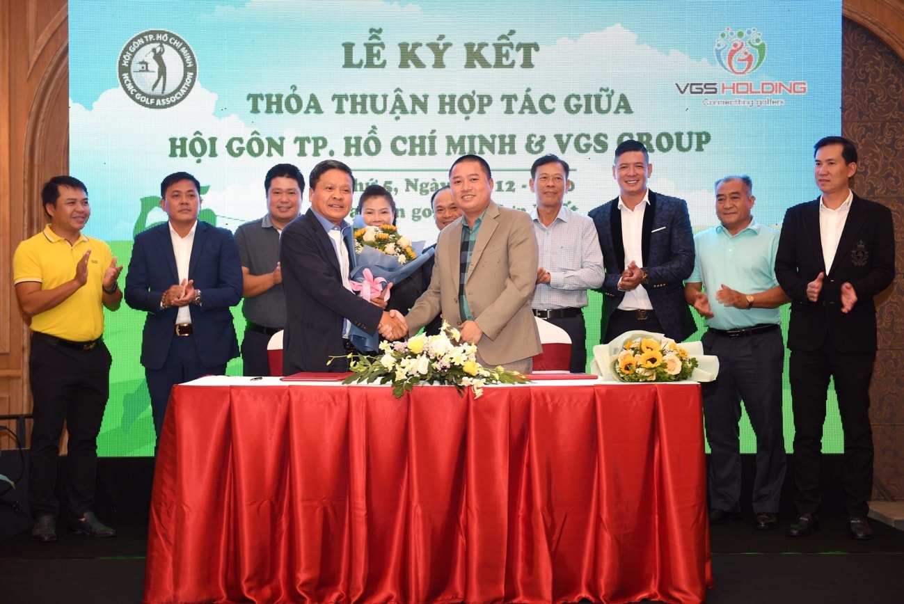 Hội golf TP. Hồ Chí Minh ký kết hợp tác chiến lược cùng VGS Group - Ảnh 2.