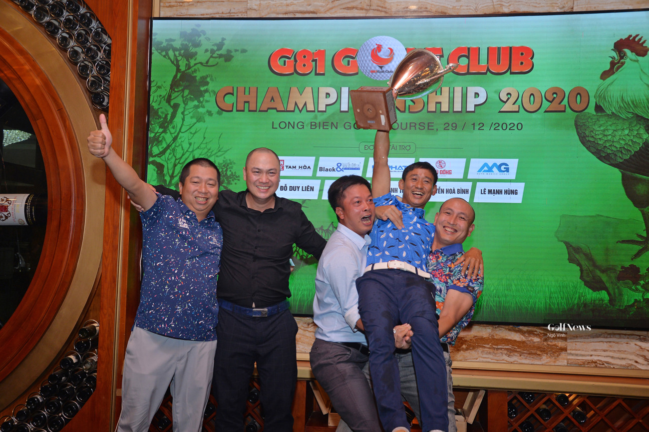 Golfer Dương Văn Vinh trở thành nhà vô địch năm của CLB golf G81 - Ảnh 1.