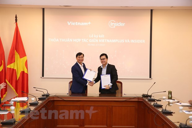VietnamPlus-Insider hợp tác thúc đẩy chuyển đổi số trong báo chí - Ảnh 1.