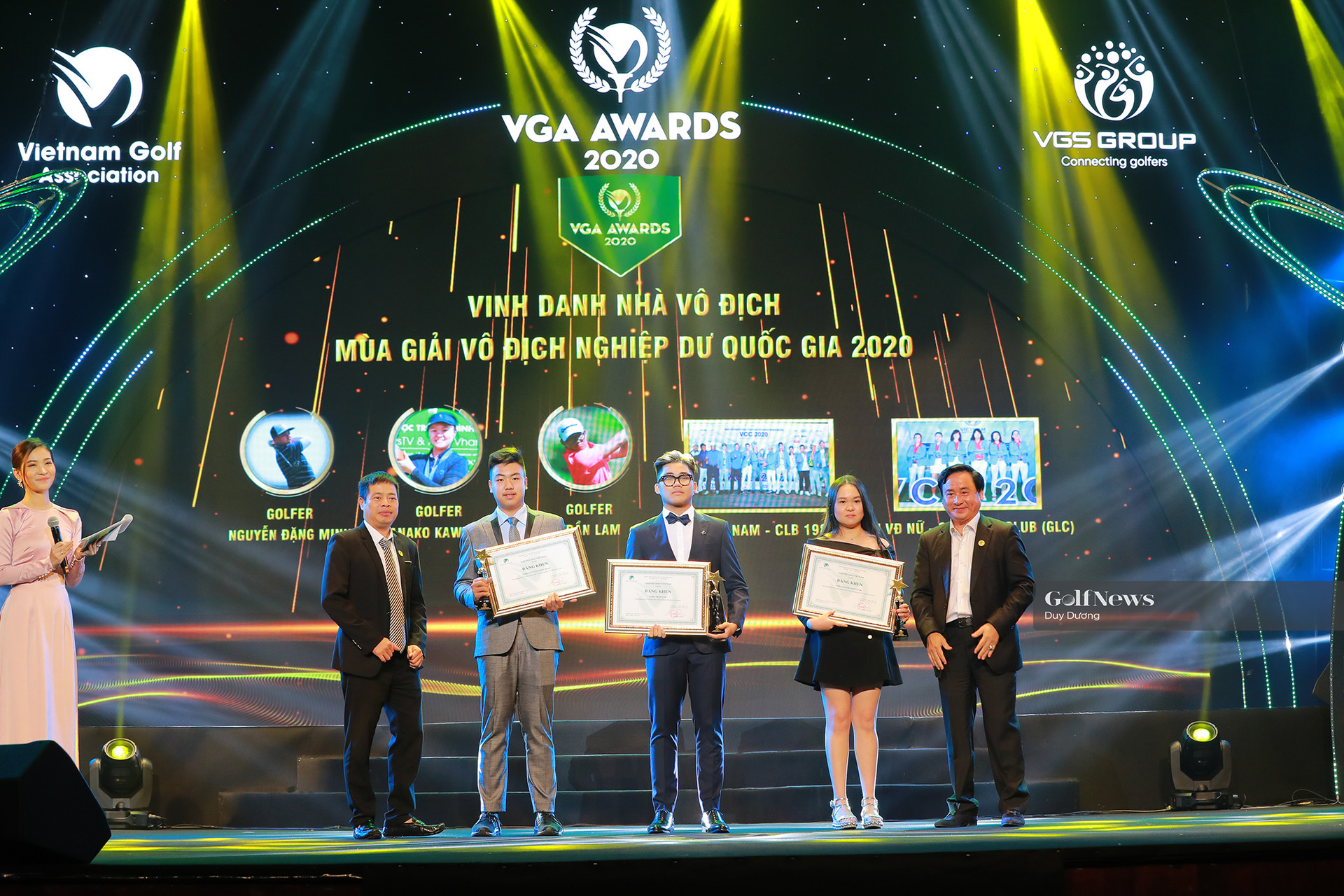 Gala Giải thưởng VGA Awards 2020 vinh danh 17 cá nhân và tập thể xuất sắc và ra mắt Quỹ phát triển golf trẻ - Ảnh 2.