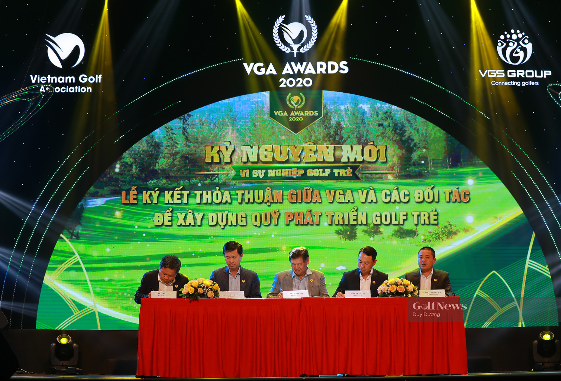 Gala Giải thưởng VGA Awards 2020 vinh danh 17 cá nhân và tập thể xuất sắc và ra mắt Quỹ phát triển golf trẻ - Ảnh 4.