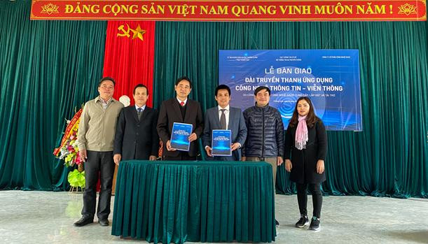 SAVIS bàn giao Đài truyền thanh số cho huyện Thường Xuân, tỉnh Thanh Hóa - Ảnh 1.